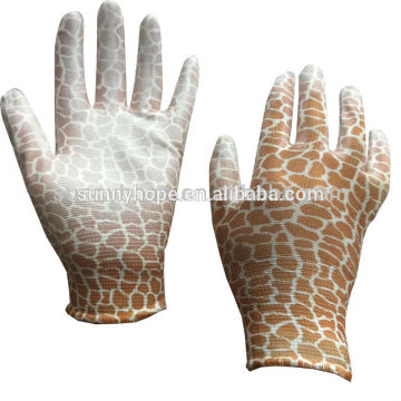 Guantes de trabajo de cubierta sunnyhope pu